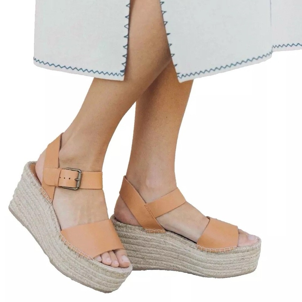 Soludos Women's minorca high Platform Espadrille Wedge Sandal